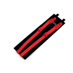 Bretele jartiere / port-jartiere - Roșu (1 Pereche)