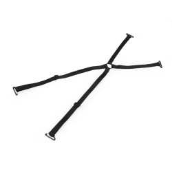 Bretele încrucișate pentru sutien cu închidere - Negru (1 Pereche)