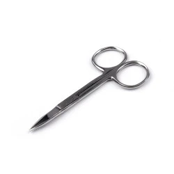 Foarfece de unghii din oțel inoxidabil drepte - Nichel (1 Bucată)