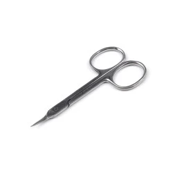 Foarfece pentru manichiura, inox, dreapta, curbata - Nichel (1 Bucată)