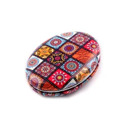 Oglindă cosmetică - Roșu deschis (1 Bucată)