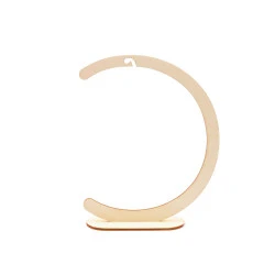 Stand din lemn - Natural deschis (1 Bucată)