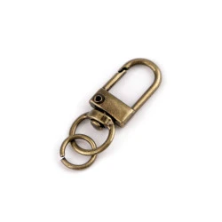 Carabina metalica cu inel 9 mm - Alamă antică (20 Bucăți)