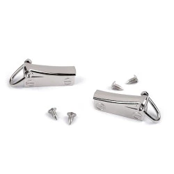 Accesoriu / catarama posete - Nichel (1 Pereche)