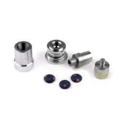 Set de matrite pentru imbracat nasturi - Nichel (1 Set)