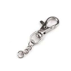 Carabina metalica orificiu 8 mm - Nichel (10 Bucăți)