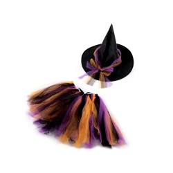 Costum de carnaval - vrăjitoare - Violet (1 Set)