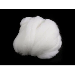 Lână de oaie 20 g - Alb (1 Sac)