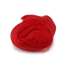 Lână de oaie 20 g - Roșu (1 Sac)