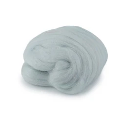 Lână de oaie 20 g - Bleu gris (1 Sac)