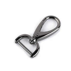 Carabina metalica cu șurub 19 mm - Nichel negru (1 Bucată)