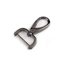 Carabina metalica cu șurub 26 mm - Nichel negru (1 Bucată)