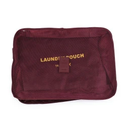 Set de organizatori de călătorie pentru valiză 6 buc - Bordo deschis (1 Set)