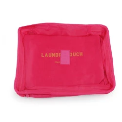 Set de organizatori de călătorie pentru valiză 6 buc - Roz (1 Set)