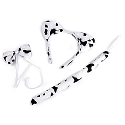 Set de carnaval - pisică, dalmatin, șoarece, tigru - Alb-negru (1 Set)