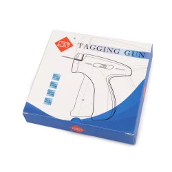 Pistol de agățat etichete - Gri neutral (1 Bucată)