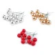 Bobițe decorative artificiale pe sârmă ø2 cm - Argintiu (10 Bucăți) Bobițe decorative artificiale pe sârmă ø2 cm - Argintiu (10 Bucăți)