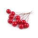 Bobițe decorative artificiale pe sârmă ø1,5 cm - Roz pudrat (120 Bucăți) Bobițe decorative artificiale pe sârmă ø1,5 cm - Roz pudrat (120 Bucăți)