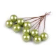 Bobițe decorative artificiale pe sârmă ø1,5 cm - Roz pudrat (120 Bucăți) Bobițe decorative artificiale pe sârmă ø1,5 cm - Roz pudrat (120 Bucăți)