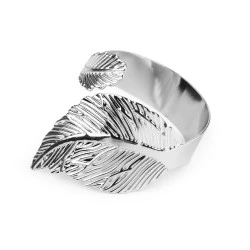 Inel metalic pentru servetele - Argintiu (1 Bucată)