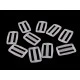 Catrama plastic 25 mm, 32 mm - Transparent (50 Bucăți) Catrama plastic 25 mm, 32 mm - Transparent (50 Bucăți)