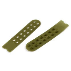 Banda de fixare / scurtator pentru sepci latime de 20 mm - Verde kaki (10 Perechi)