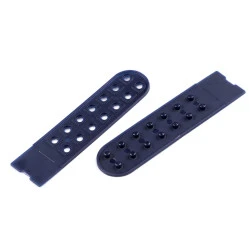 Banda de fixare / scurtator pentru sepci latime de 20 mm - Albastru închis (10 Perechi)