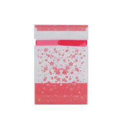 Saculet cu panglica 15x23 cm - Transparent (50 Bucăți)