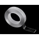 Banda dublu adezivă nano latime 3 cm - Transparent (1 Bucată)
