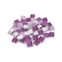Pietre de mozaic din sticlă - Violet (1 Sac)