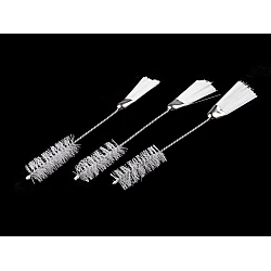 Perie cu două fețe pentru curățarea mașinilor de cusut - Alb (1 Bucată)