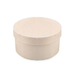 Cutie din placaj natural decorabila - Natural deschis (1 Bucată)