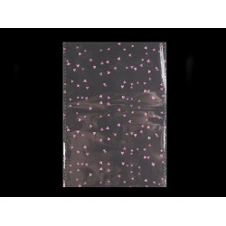 Saculeț din celofan 13x18 cm - Roz (100 Bucăți)