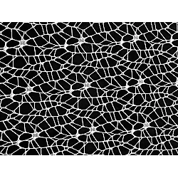 Țesătură decorativă pânză de păianjen - Alb (1 Metru)