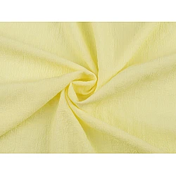 Țesătură creponată - Galben deschis (1 Metru)