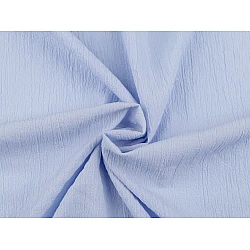 Țesătură creponată - Albastru deschis (1 Metru)