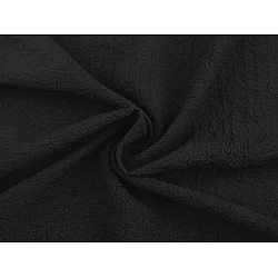 Țesătură creponată - Negru (1 Metru)