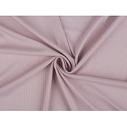 Tricot raiat pes - Roz foarte deschis (1 Metru)