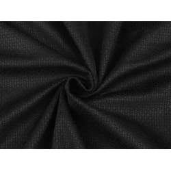 Catifea structuratata - Negru (1 Metru)