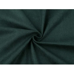 Tricot / imitație de piele întoarsă - Verde închis (1 Metru)