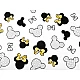 Tesatura de bumbac mickey / minnie mouse - Alb (1 Metru)