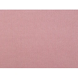 Tricot din bumbac cu nervuri / țesătură fină de pulover - Roz pudrat (1 Metru)
