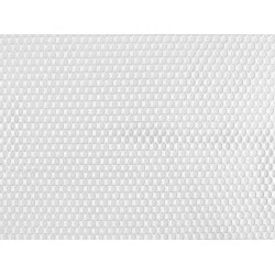 Plasa imbracaminte sport, latime 200-205 cm - Alb (1 Metru)