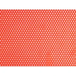 Plasa imbracaminte sport, latime 200-205 cm - Portocaliu neon (1 Metru)