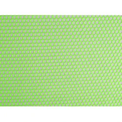 Plasa imbracaminte sport, latime 200-205 cm - Verde neon (1 Metru)