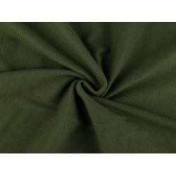 Soft fleece - Verde oliv (1 Metru)