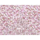 Țesătură de bumbac cu flori mărunte - Roz deschis (1 Metru)