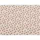 Țesătură de bumbac cu flori mici - Crem deschis (1 Metru)