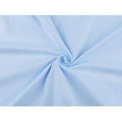 Bumbac tricotat uni latime 200 cm - Albastru deschis (1 Metru)