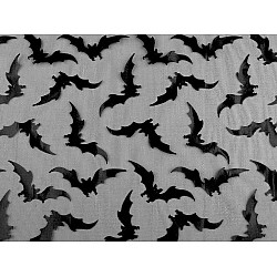 Tesatura din sifon lilieci - Negru (1 Metru)